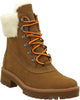 Women's Timberland Courmayeur Valley 6 In Shearling Med Brown Nubuck (TB0A299J 140)
