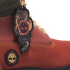 Men's Timberland Heritage 6 In. Boot Dark Red Nubuck/Black (TB0A29PN ER0)