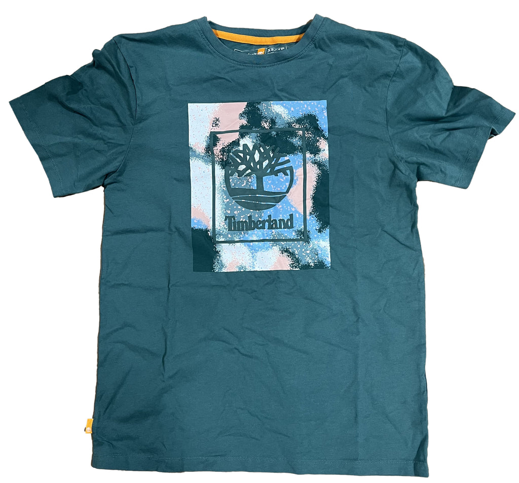 Men's Timberland Sea Pine Sum SS Stack T-Shirt