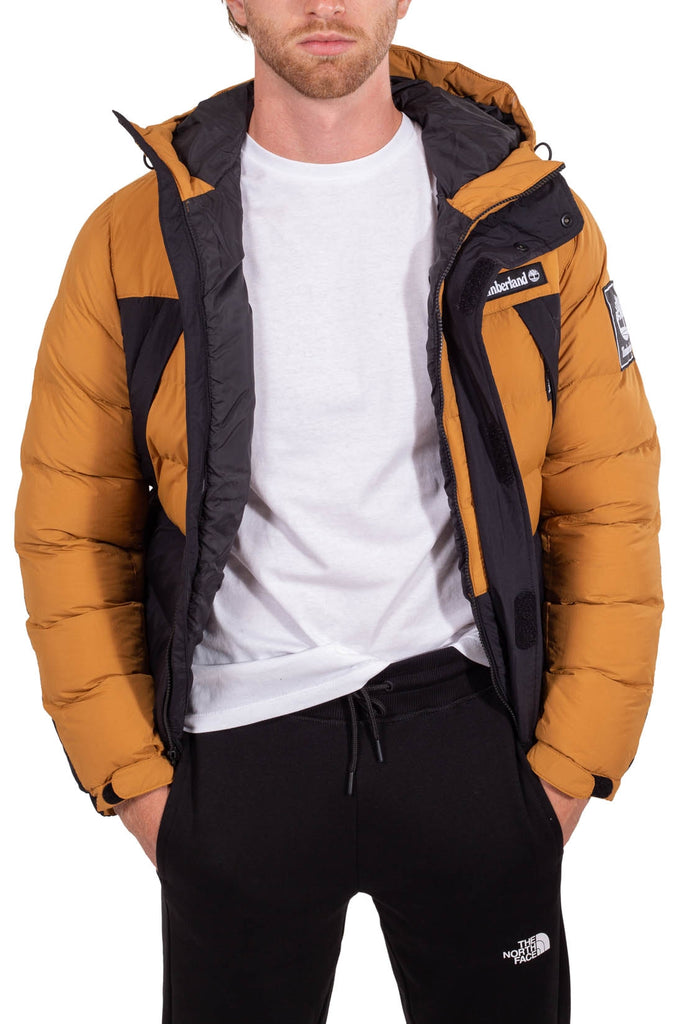 Men's Timberland Wheat Boot/Black Outdoor Archive Puffer Jacket