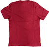 Men's Timberland Scarlet/Black SS Stack Logo T-Shirt