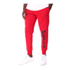 Men's Timberland Scarlet/Black Linear Core Logo Sweatpants