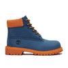 Little Kid's Timberland Premium 6 In. Lace Dark Blue Nubuck (TB0A2CTG EP2)
