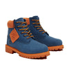 Little Kid's Timberland Premium 6 In. Lace Dark Blue Nubuck (TB0A2CTG EP2)