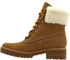 Women's Timberland Courmayeur Valley Boot 6 In Shearling Med Brown (TB0A2DUX X17)