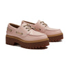 Women's Timberland Stone Street Platform Boat Shoe Lt Pink (TB0A2GVF A5H)
