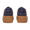 Women's Timberland Stone Street Platform Boat Shoe Dk Blue (TB0A2GVF EP1)