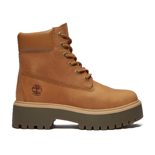 Women's Timberland Stone Street 6 In WP Wheat Full Grain Platform (TB0A2H3C EN1)
