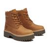 Women's Timberland Stone Street 6 In WP Wheat Full Grain Platform (TB0A2H3C EN1)