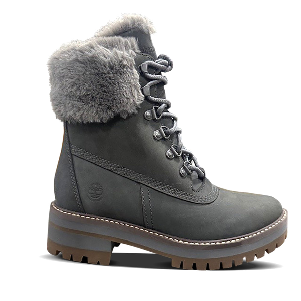 Women's Courmayer Valley 6In Warmlined Boot Med Grey Nubuck (TB0A2JGM G77)