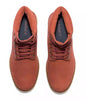 Men's Timberland 6 In. Heritage Boot Dark Red Nubuck (TB0A2N6FEQ1)