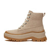 Women's Timberland Roxie Lane Mid Lace Boot Light Beige Canvas (TB0A2R1A ER1)