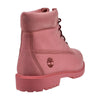 Big Kid's Timberland 6 In. Premium Lace Up Medium Pink Nubuck (TB0A2R2S EAA)
