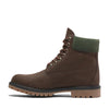 Men's Timberland Heritage 6 IN Lace Waterproof Dark Brown Nubuck (TB0A41MW W07)