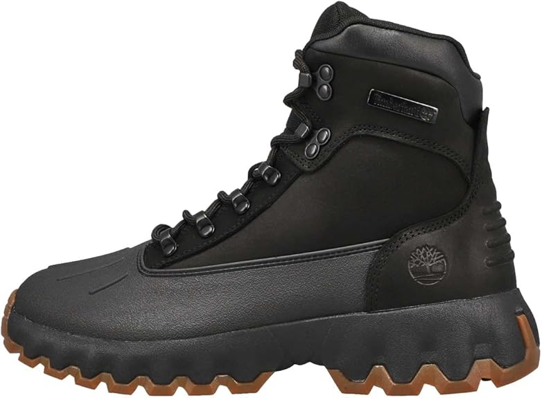 Men's Timberland Edge Boot Black Nubuck (TB0A5N9T 001)