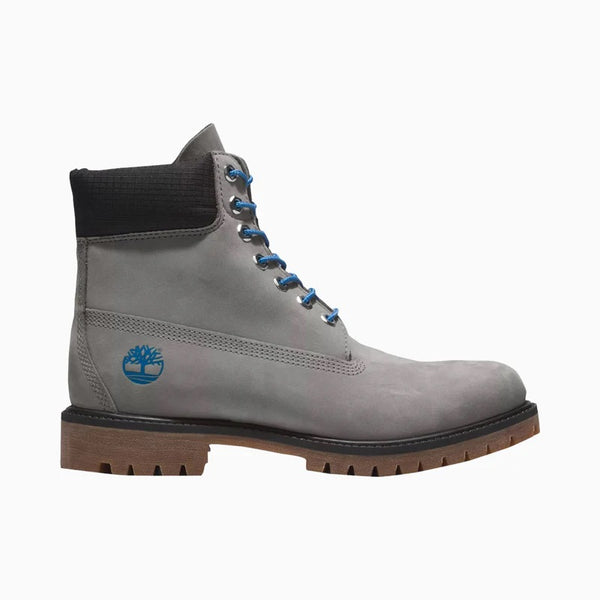 Men's Timberland 6 In Premium Boot Medium Grey/Blue (TB0A5RX8 F49)