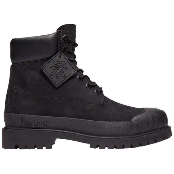 Men's Timberland Premium 6 In Lace Waterproof Black Nubuck (TB0A5ZPF 001)