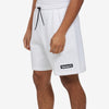 Men's Timberland White Woven Badge Sweatshorts