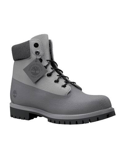 Men's Timberland 6 IN Lace Waterproof Grey Nubuck (TB0A6G1R EL8)