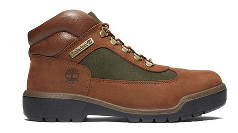 Men's Timberland Field Boot Mid Lace Waterproof Chocolate (TB1A18A6 D47)
