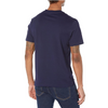 Men's Lacoste Navy Blue Short Sleeve Made in France Print Organic Cotton T-Shirt