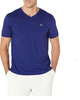 Men's Lacoste Short Sleeve Jersey Pima Reg Fit V Neck T-Shirt Ocean
