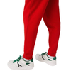 Men's Lacoste Red Tapered Fit Fleece Trackpants