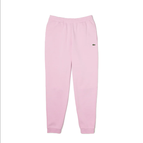 Men's Lacoste Pink Tapered Fit Fleece Trackpants