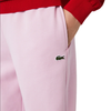 Men's Lacoste Pink Tapered Fit Fleece Trackpants