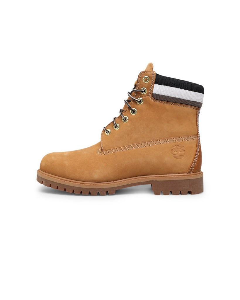 Timberland Heritage 6 In. Premium Rubber Cup WP Boot Wheat Nubuck/Black