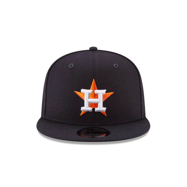 Men's New Era 9Fifty Official Team Colors MLB Houston Astros Basic Snapback - OSFM