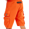 Men's Life Code Progressive Orange Utility Pocket Shorts