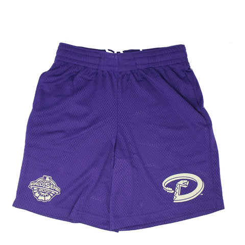 New Era Purple MLB Arizona Diamondbacks Tonal 2-Tone Mesh Shorts (13090727)