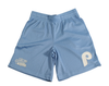 New Era Light Blue MLB Philadelphia Phillies Tonal 2-Tone Mesh Shorts (13090742)