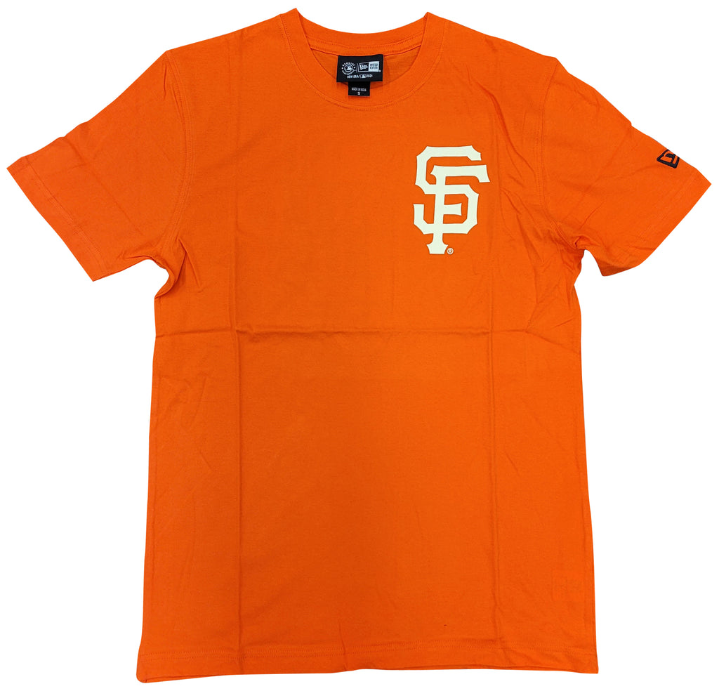 Men's New Era Orange MLB San Francisco Giants T-Shirt (13090909)
