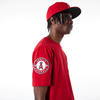Men's New Era Red MLB Los Angeles Angels Logo Select T-Shirt