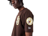 Men's New Era Brown MLB San Diego Padres Logo Select T-Shirt