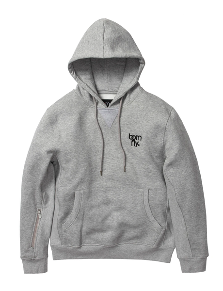 Men's Born Fly Heather Grey Fly Select Hoodie