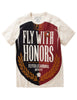 Men's Born Fly Oatmeal Heather Fly With Honors T-Shirt