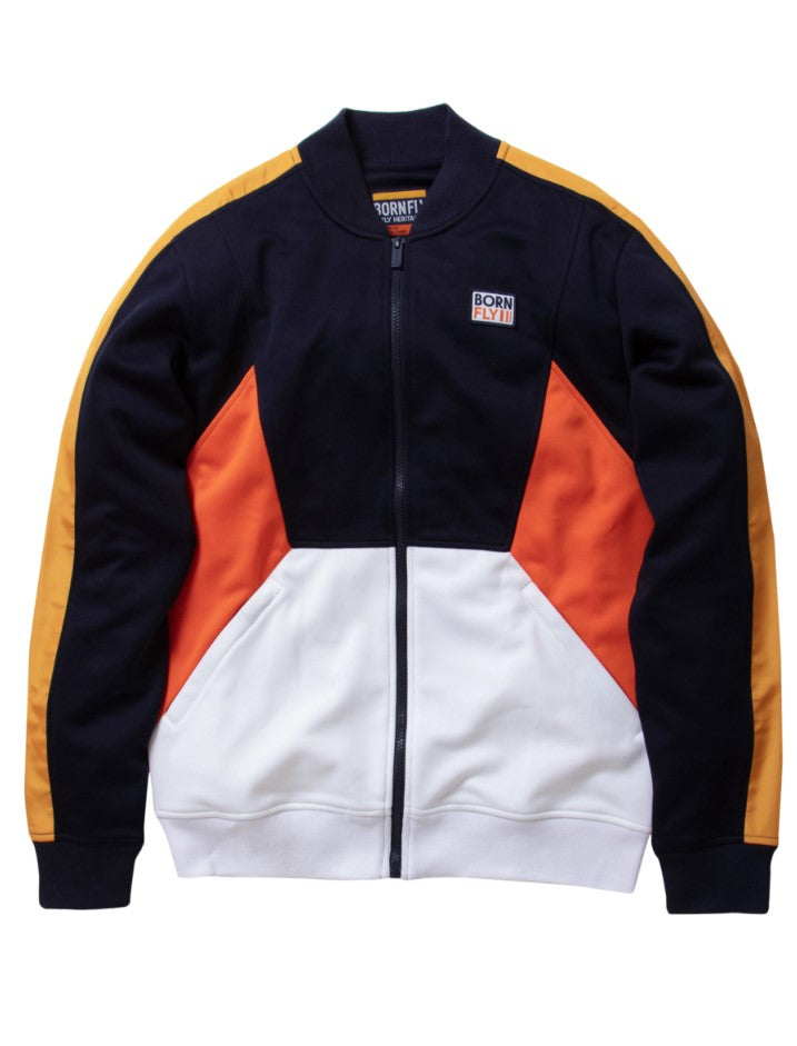 Men's Born Fly Navy Iconator Poly Jacket