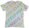 Men's Born Fly White Stay Fly AOP T-Shirt