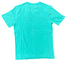 Men's Born Fly Aqua V-Neck T-Shirt