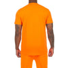 Men's Hustle Gang Safety Orange Gumball Knit Short Sleeve T-Shirt