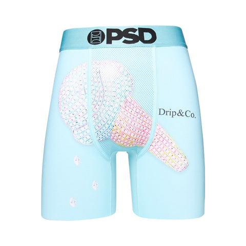 Men's PSD Blue Drip & Co Boxer Briefs