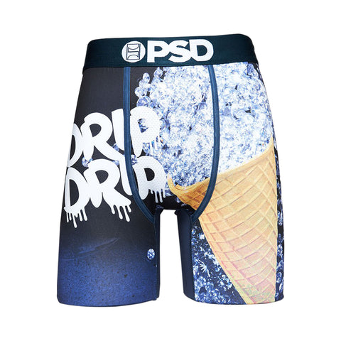 Men's PSD Blue Iced Cone Boxer Briefs