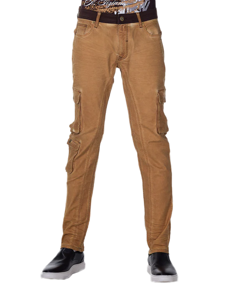 Men's A. Tiziano Taffy Jace Cargo Pocket Jeans