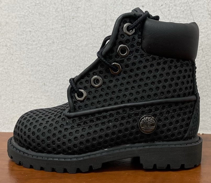 Toddler's Timberland Black 6in Vent Tech Boot Black