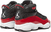 Big Kid's Jordan 6 Rings Black/White-Gym Red (323419 060)