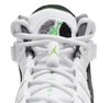Big Kid's Jordan 6 Rings White/Green Strike-Black (323419 130)