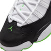 Big Kid's Jordan 6 Rings White/Green Strike-Black (323419 130)